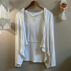 Mudd hooded cardigan